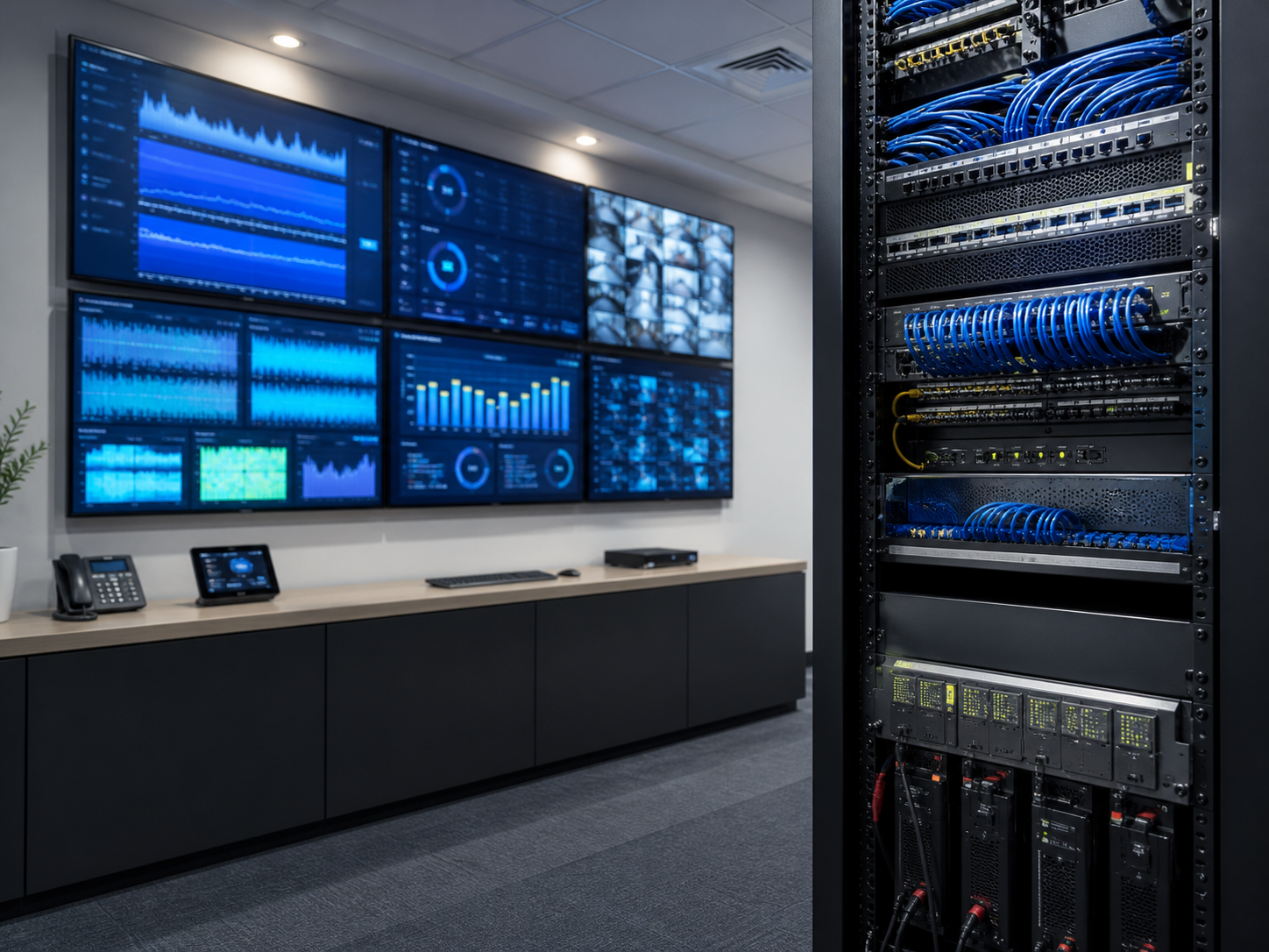 Ambiente técnico de monitoramento para operação crítica